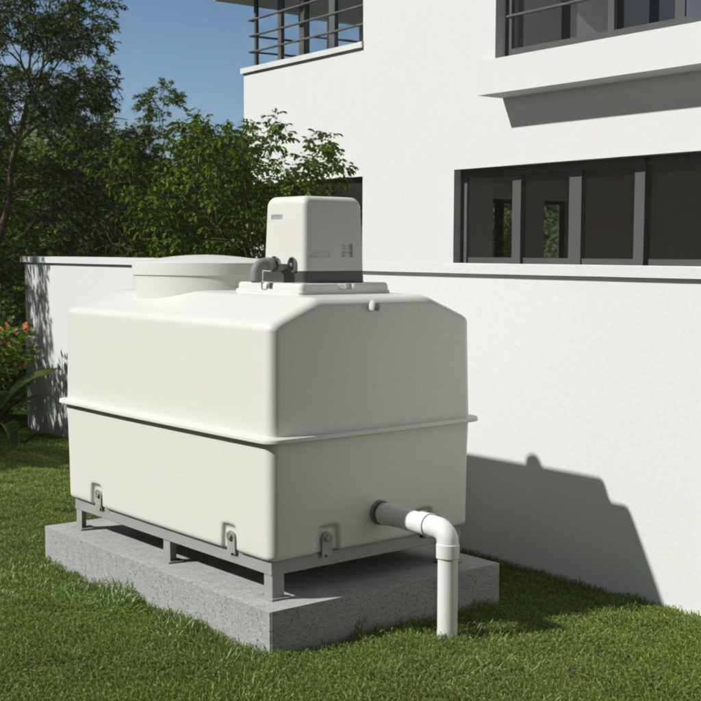 HPT-50FA   FRP HPT型水道加圧装置用受水槽 本体のみ