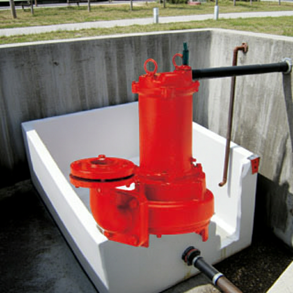 100BO-518 BO型 排水水中ﾎﾟﾝﾌﾟ鋳鉄製