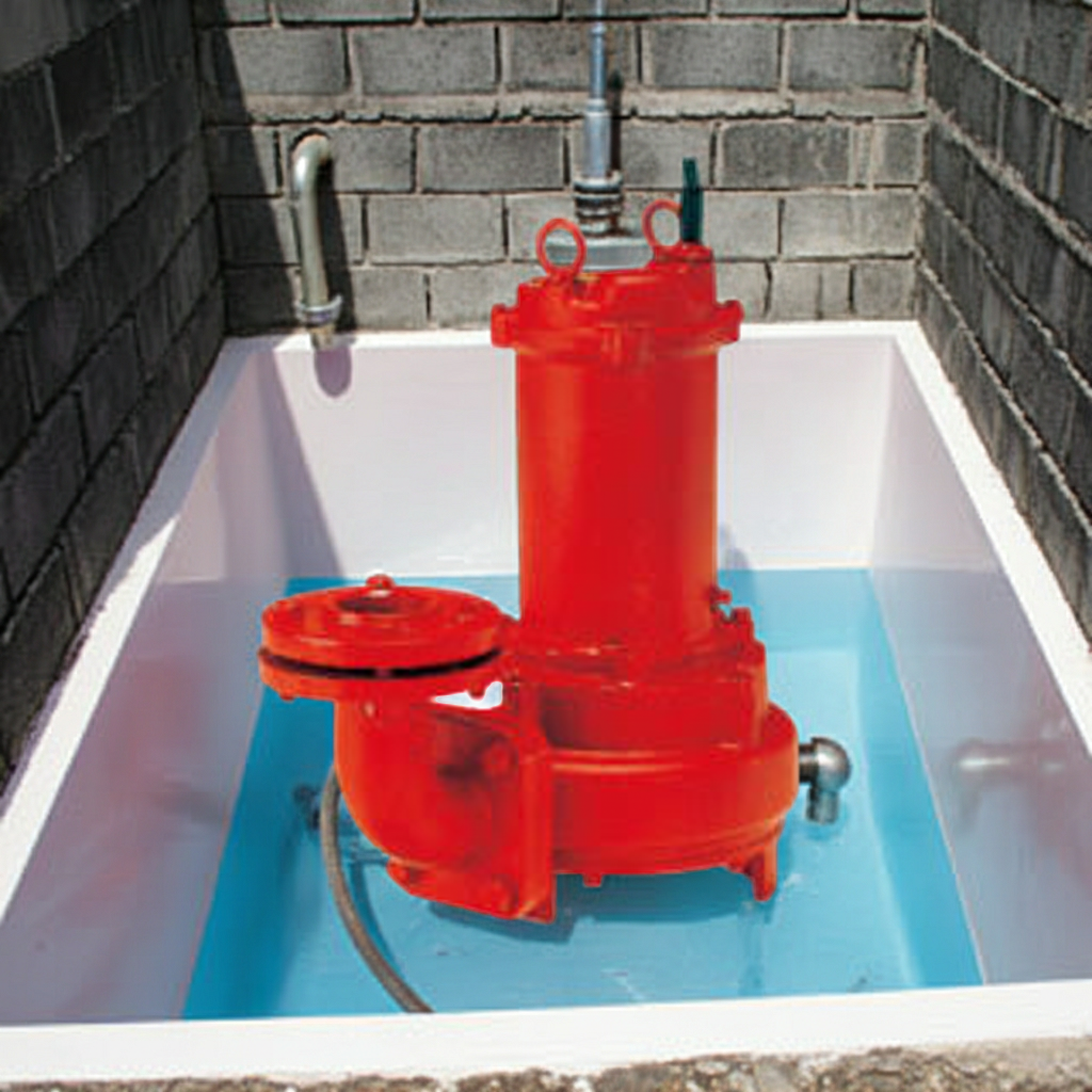 125BO-55.5 BO型 排水水中ﾎﾟﾝﾌﾟ鋳鉄製