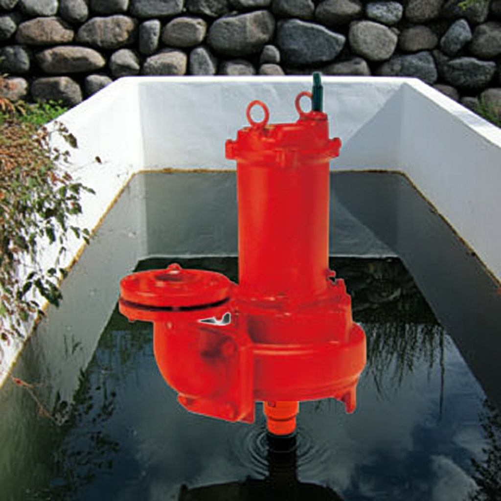 65BO-618 BO型 排水水中ﾎﾟﾝﾌﾟ鋳鉄製