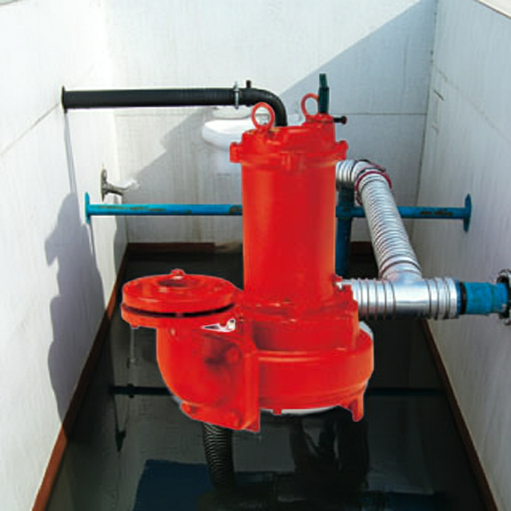 80BO-65.5 BO型 排水水中ﾎﾟﾝﾌﾟ鋳鉄製