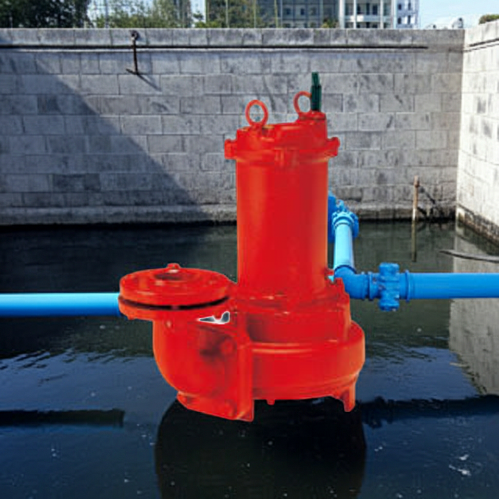 80BO-615 BO型 排水水中ﾎﾟﾝﾌﾟ鋳鉄製