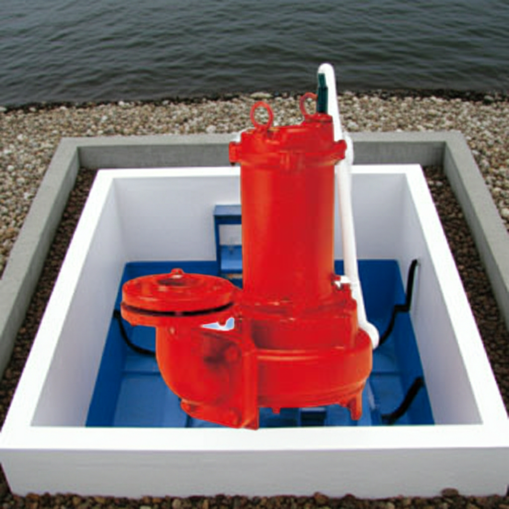 80BO-622 BO型 排水水中ﾎﾟﾝﾌﾟ鋳鉄製