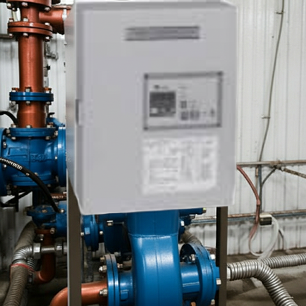 荏原ﾎﾟﾝﾌﾟ用制御盤0.4kwEPC1B型単独運転用漏電遮断器・進相ｺﾝﾃﾞﾝｻ付（LY型）三相200V直入