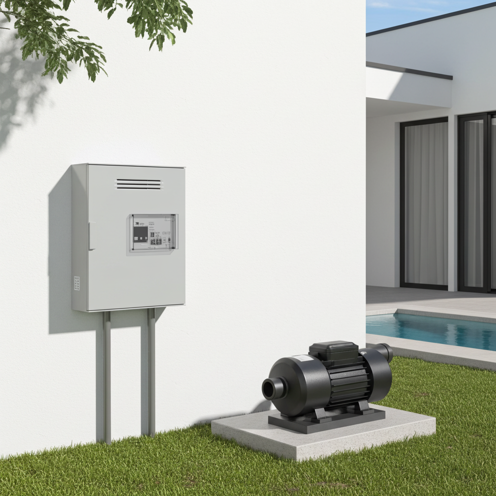 荏原ﾎﾟﾝﾌﾟ用制御盤0.2kwEPC1B型単独運転用屋外形・漏電遮断器付（WL型）単相100V