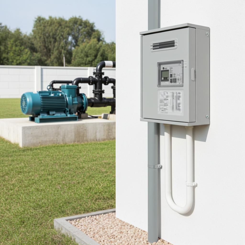 荏原ﾎﾟﾝﾌﾟ用制御盤37kwEPC1B型単独運転用屋外形・漏電遮断器付(WL型)三相200V ג-Δ