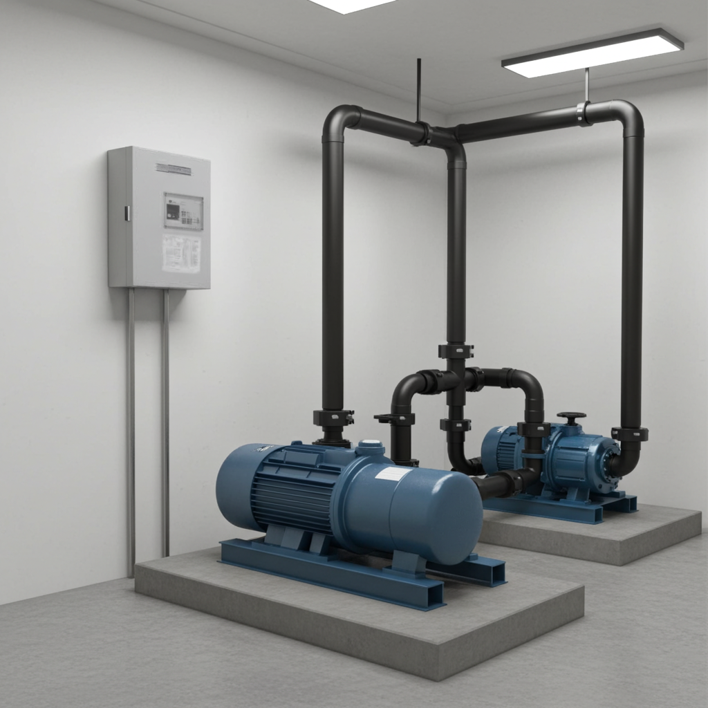 荏原ﾎﾟﾝﾌﾟ用制御盤7.5kwEPC1B型単独運転用漏電遮断器付(HL型)三相400V ג-Δ