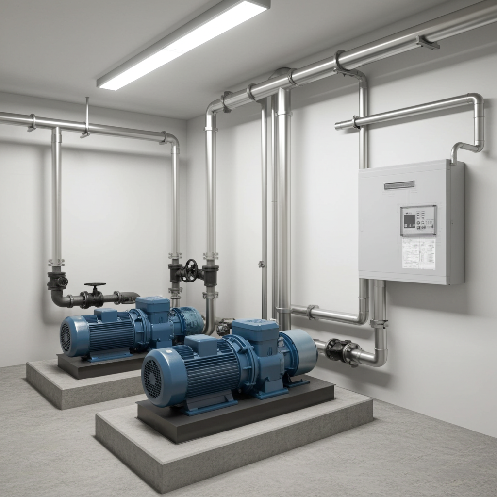 荏原ﾎﾟﾝﾌﾟ用制御盤18.5kwEPC2B型単独交互・交互並列運転用屋外形・漏電遮断器付(WL型)三相200V ג-Δ