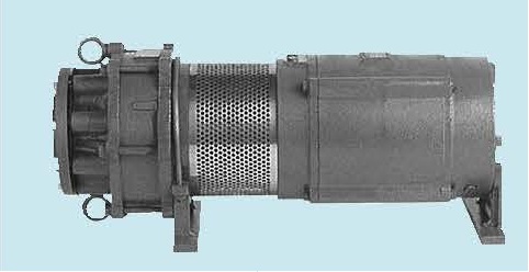 40TUB2-0.71-5 teral STMseries submersible turbine pump for fresh water TUtype Lower suction Horizontal placement with stand