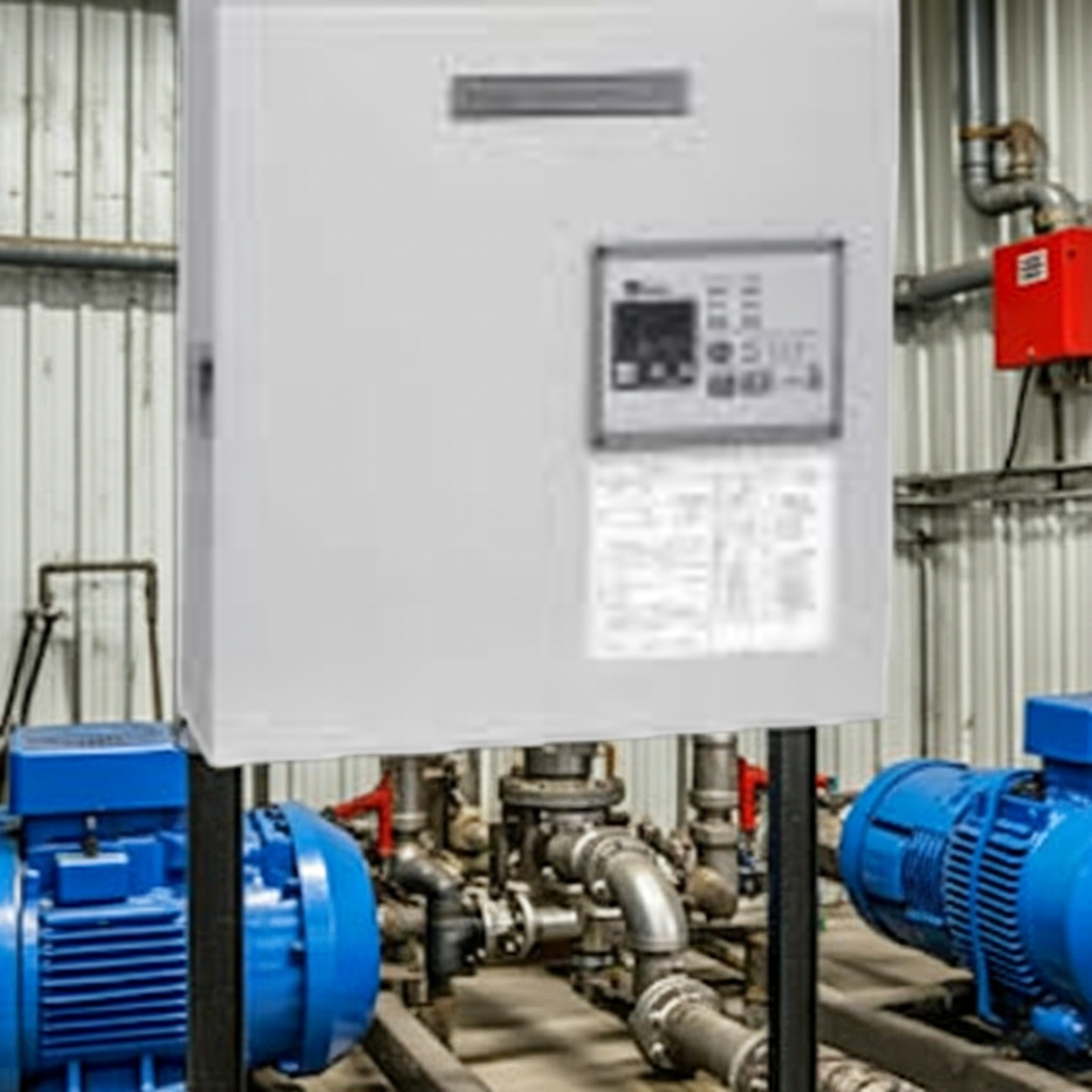 荏原ﾎﾟﾝﾌﾟ用制御盤 0.2kw EPC2B型単独交互・交互並列運転用漏電遮断器・進相ｺﾝﾃﾞﾝｻ付（LZ型）単相100V60Hz