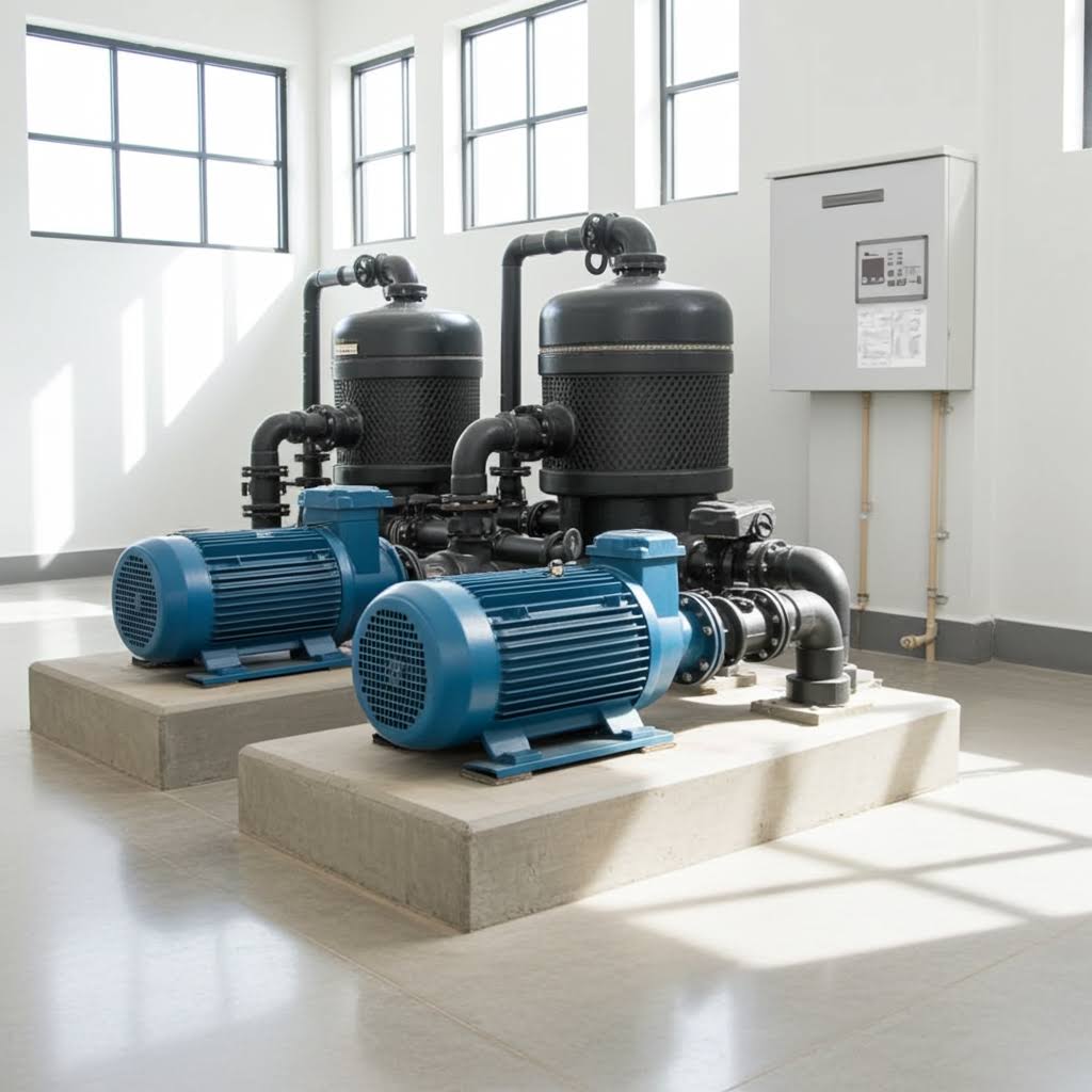 荏原ﾎﾟﾝﾌﾟ用制御盤11kwEPC2B型単独交互・交互並列運転用漏電遮断器・進相ｺﾝﾃﾞﾝｻ付（LZ型）三相200V直入60Hz