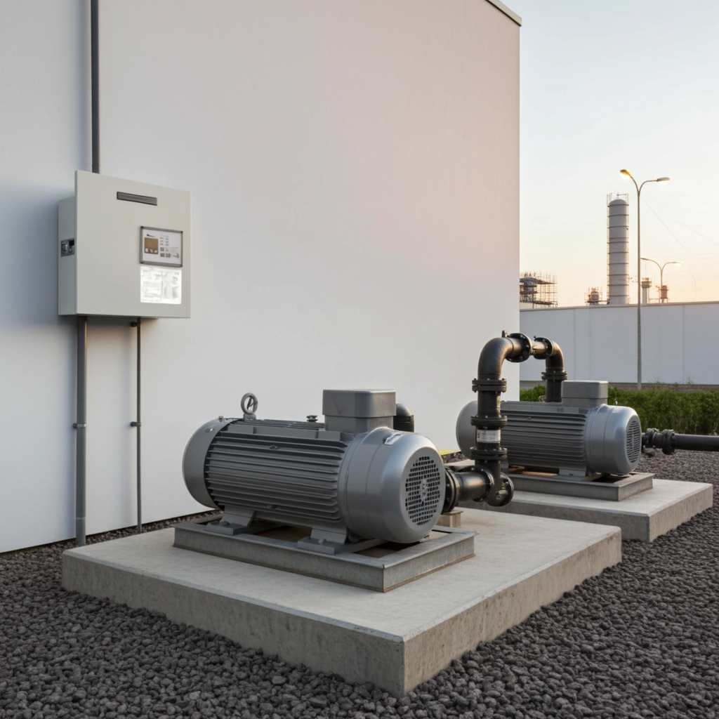 荏原ﾎﾟﾝﾌﾟ用制御盤0.15kwEPC2B型単独交互・交互並列運転用屋外形・漏電遮断器・進相ｺﾝﾃﾞﾝｻ付（WLZ型）単相100V60Hz