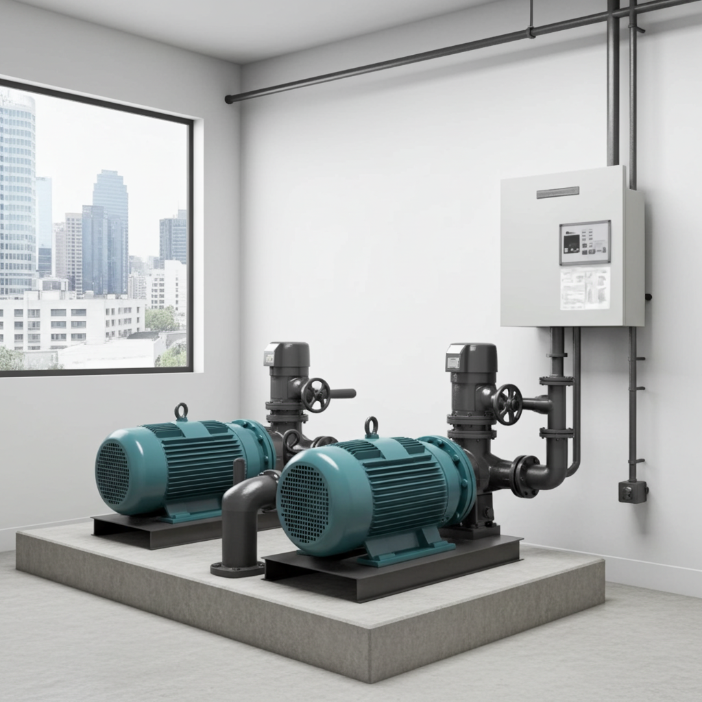 荏原ﾎﾟﾝﾌﾟ用制御盤0.2kwEPC2B型単独交互・交互並列運転用漏電遮断器ポンプ個別付（K型）単相100V直入