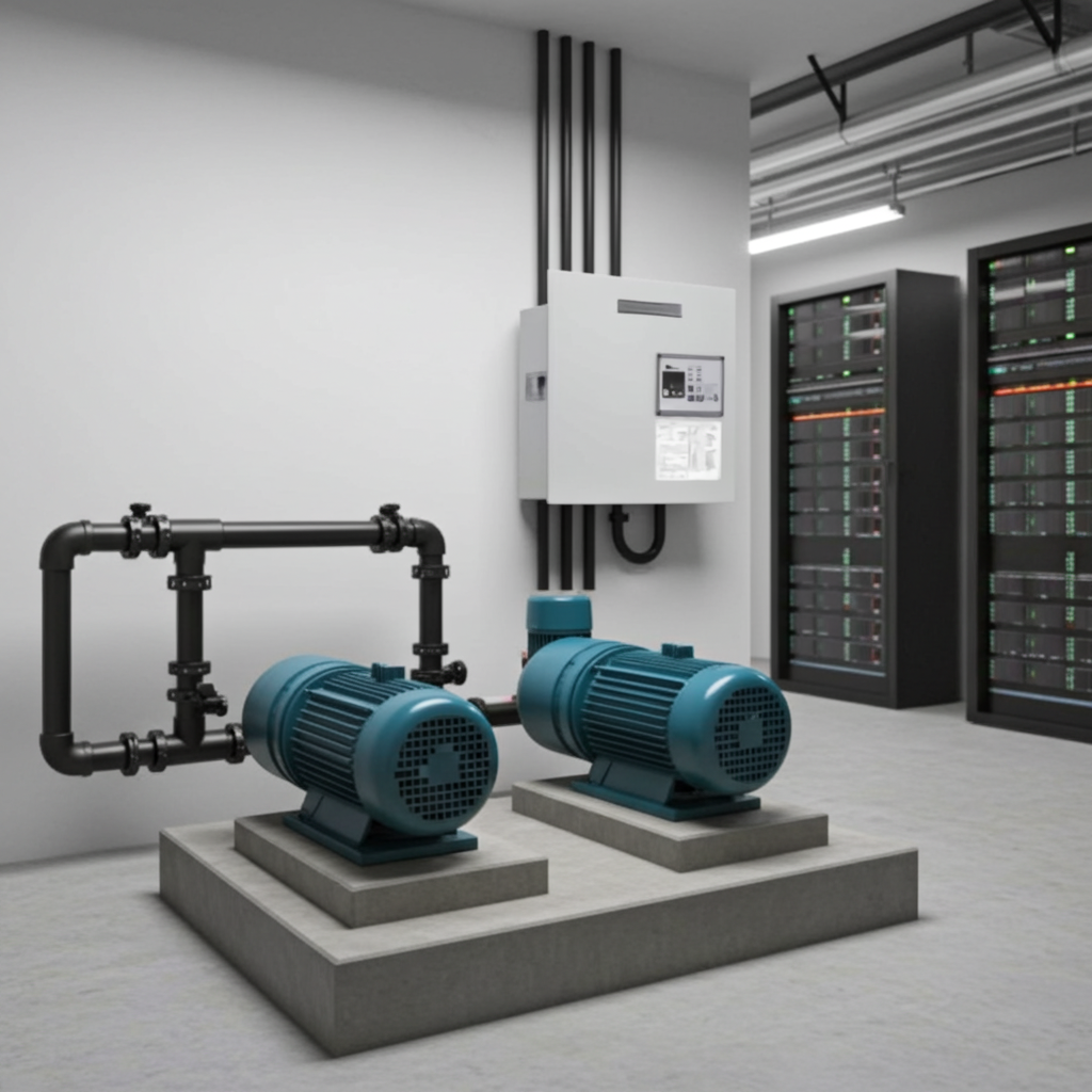 荏原ﾎﾟﾝﾌﾟ用制御盤0.25kwEPC2B型単独交互・交互並列運転用漏電遮断器ポンプ個別付（K型）三相200V直入