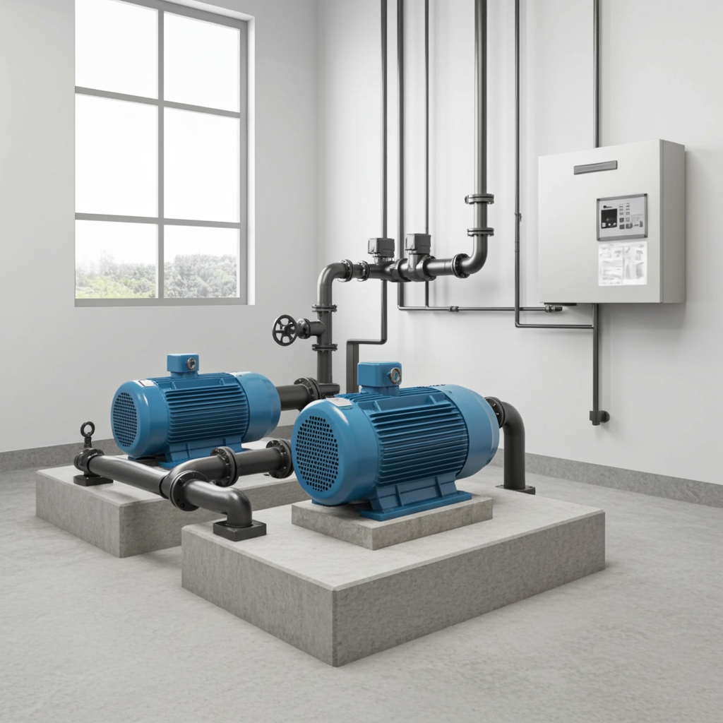 荏原ﾎﾟﾝﾌﾟ用制御盤11kwEPC2B型単独交互・交互並列運転用漏電遮断器ポンプ個別・進相ｺﾝﾃﾞﾝｻ付(60Hz:KZ型)三相200V ג-Δ