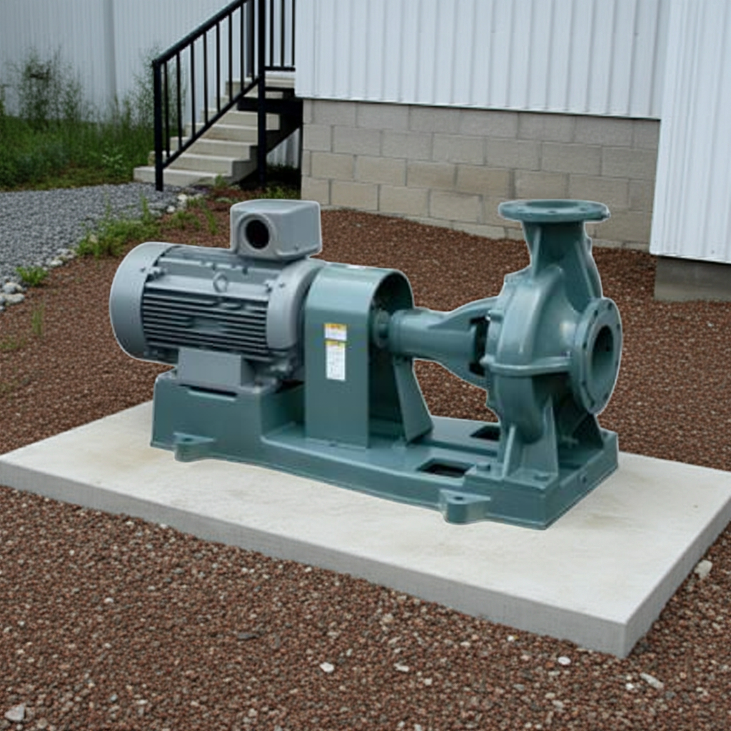 SJ4-50×40H5.75-e 渦巻ﾎﾟﾝﾌﾟ4極直結形SJ4型屋外3相200V