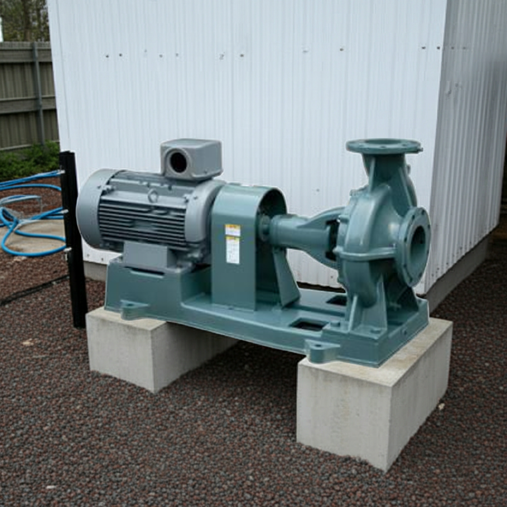 SJ4-50×40K52.2-e 渦巻ﾎﾟﾝﾌﾟ4極直結形SJ4型屋外3相200V