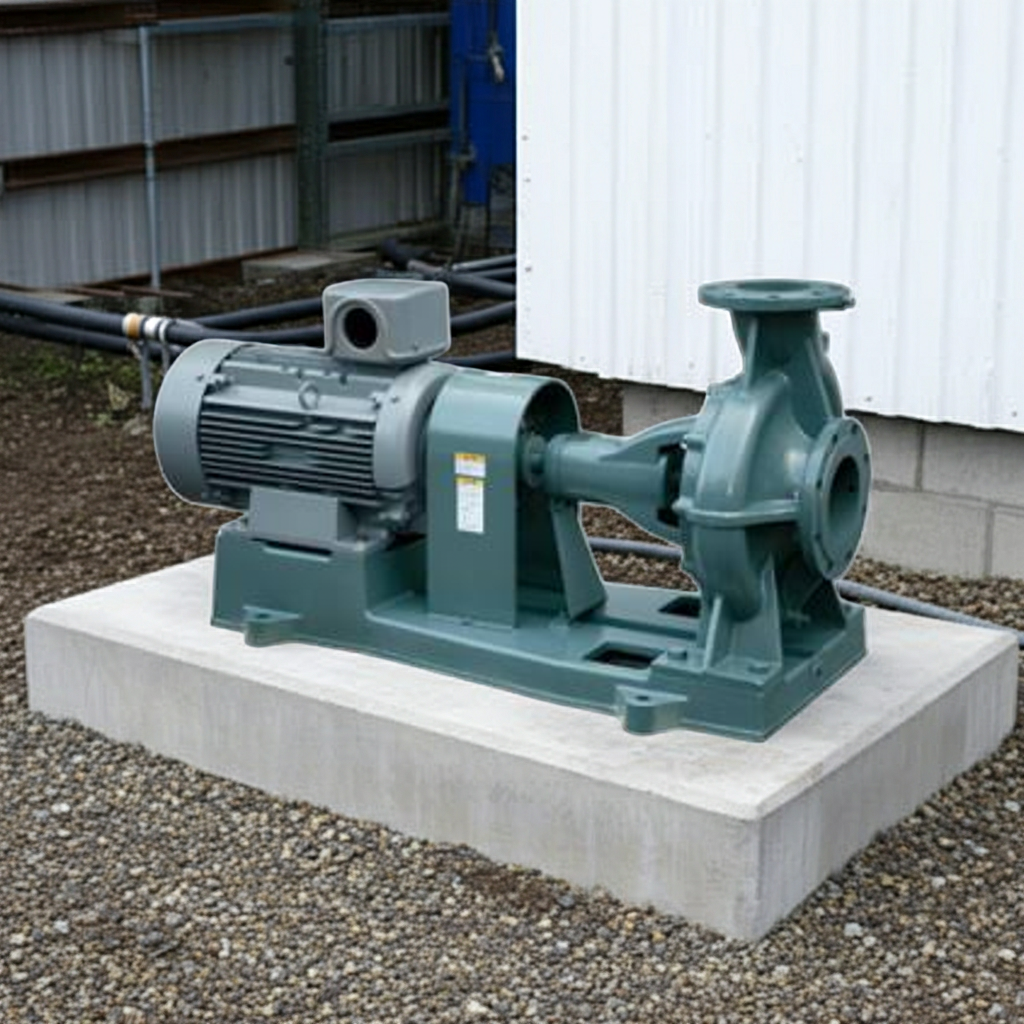 SJ4-65×50H51.5-e 渦巻ﾎﾟﾝﾌﾟ4極直結形SJ4型屋外3相200V