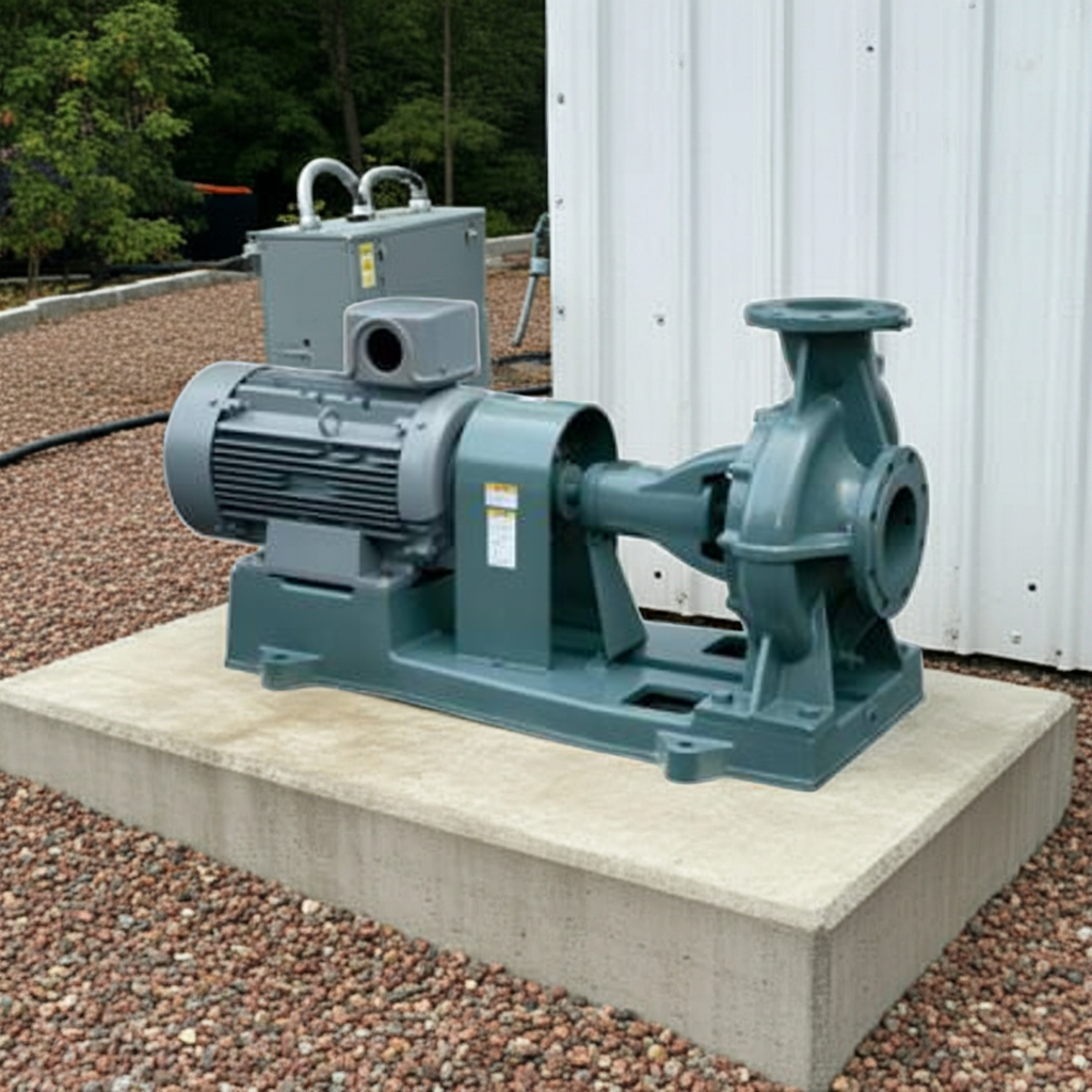 SJ4-65×50K53.7-e 渦巻ﾎﾟﾝﾌﾟ4極直結形SJ4型屋外3相200V