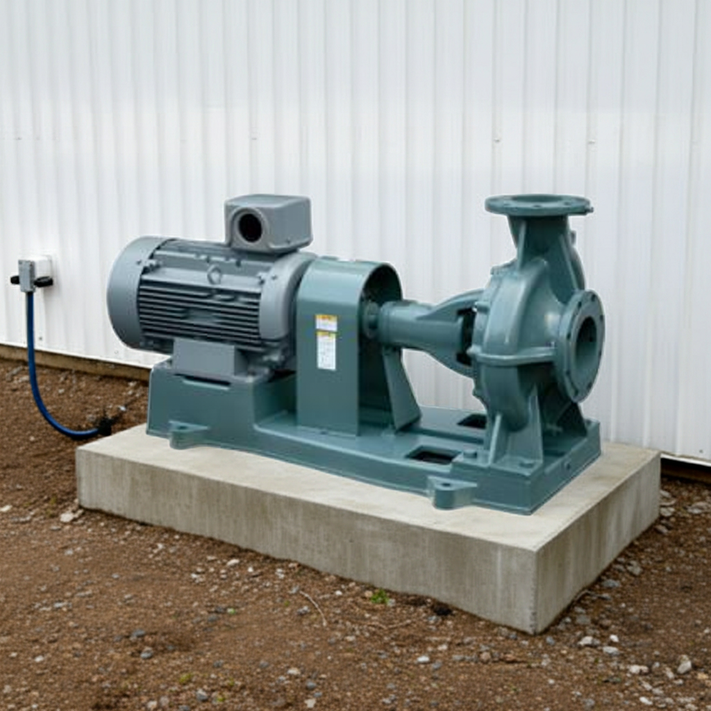 SJ4-80×65H52.2-e 渦巻ﾎﾟﾝﾌﾟ4極直結形SJ4型屋外3相200V