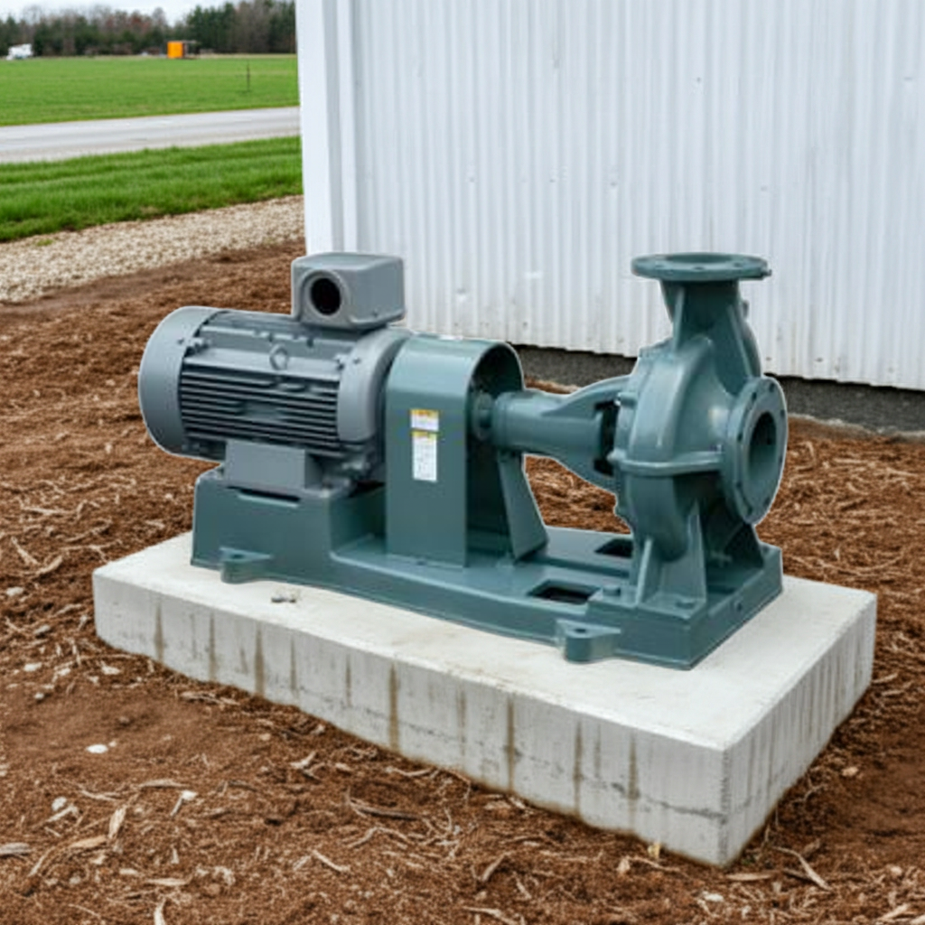 SJ4-125×100K55.5-e 渦巻ﾎﾟﾝﾌﾟ4極直結形SJ4型屋外3相200V