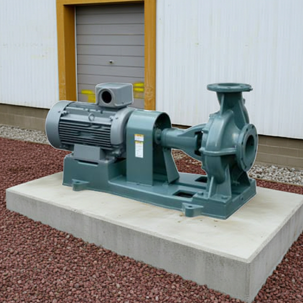 SJ4-125×100K57.5-e 渦巻ﾎﾟﾝﾌﾟ4極直結形SJ4型屋外3相200V