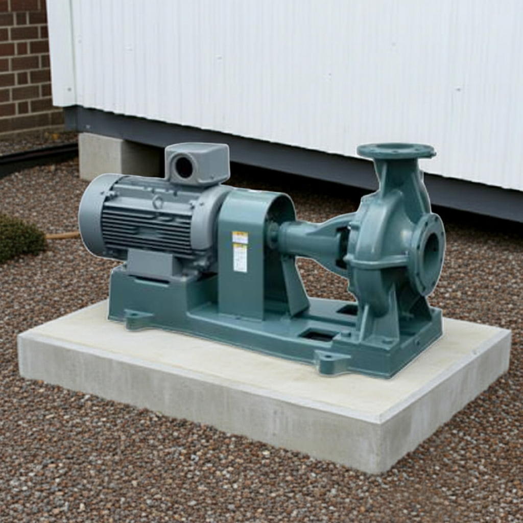 SJ4-125×100K511-e 渦巻ﾎﾟﾝﾌﾟ4極直結形SJ4型屋外3相200V