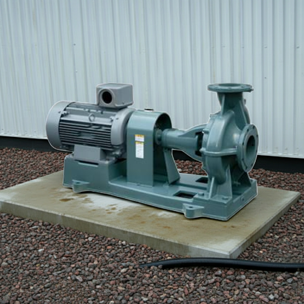 SJ4-125×100JC518-e 渦巻ﾎﾟﾝﾌﾟ4極直結形SJ4型屋外3相200V