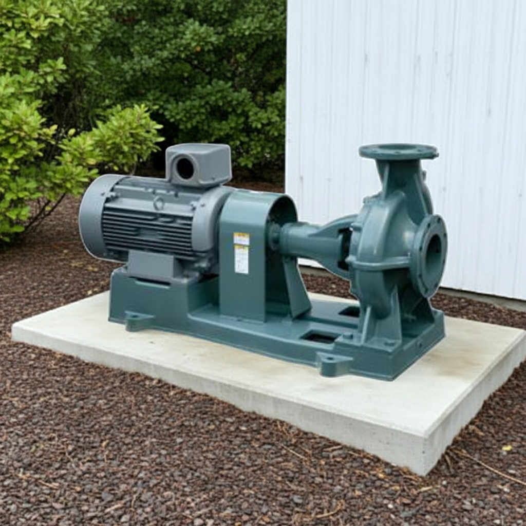 SJ4-125×100GC522-e 渦巻ﾎﾟﾝﾌﾟ4極直結形SJ4型屋外3相200V