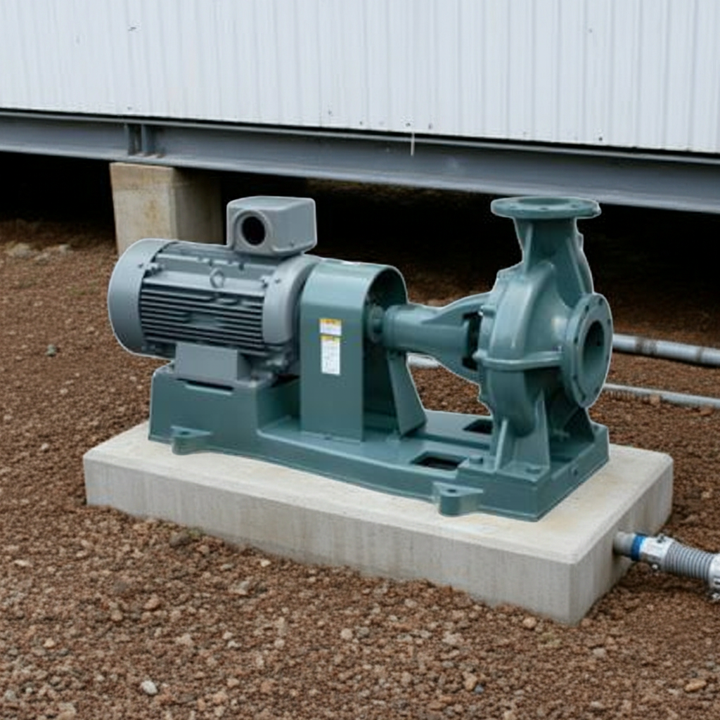 SJ4-125×100GC530-e 渦巻ﾎﾟﾝﾌﾟ4極直結形SJ4型屋外3相200V