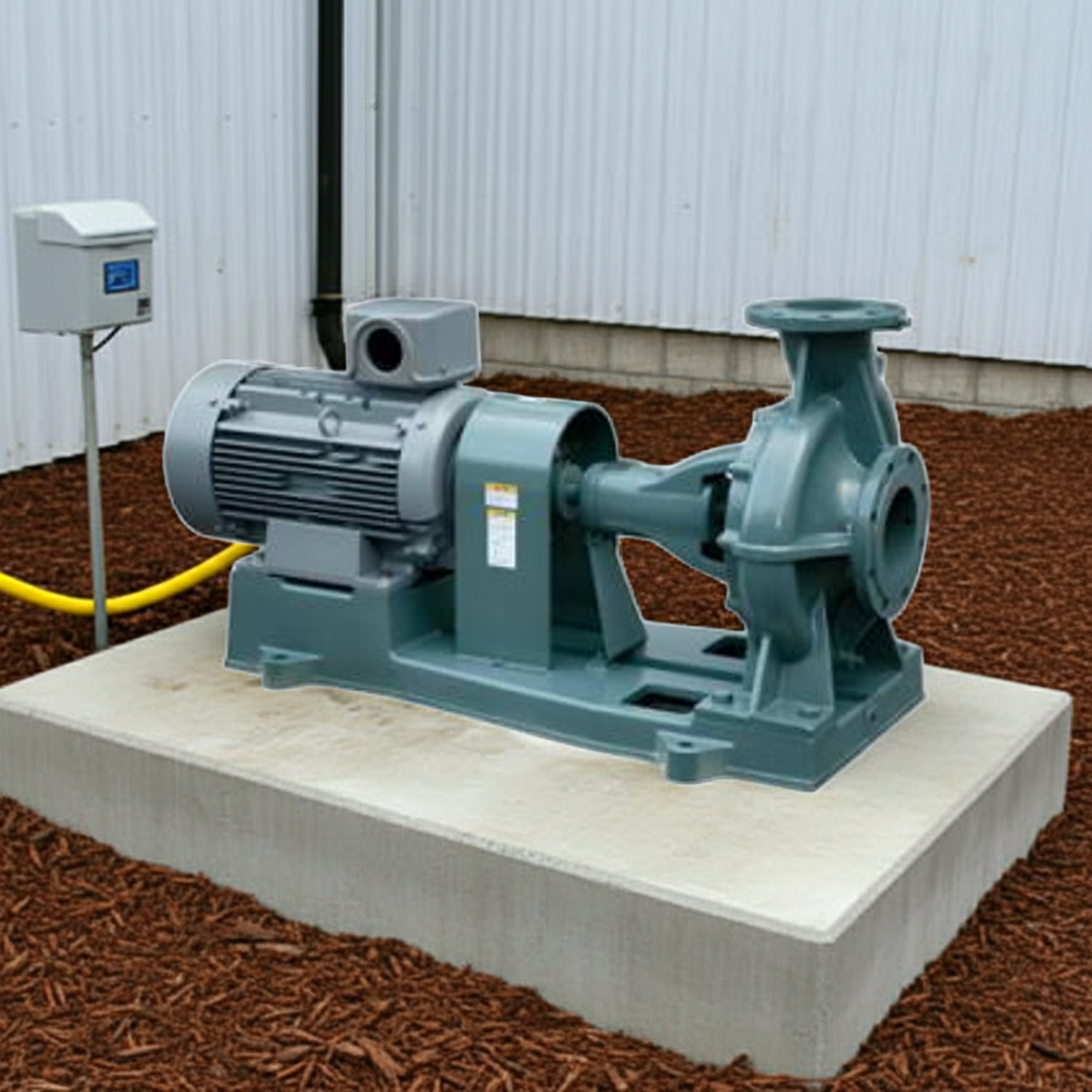 SJ4-125×100GC537-e 渦巻ﾎﾟﾝﾌﾟ4極直結形SJ4型屋外3相200V