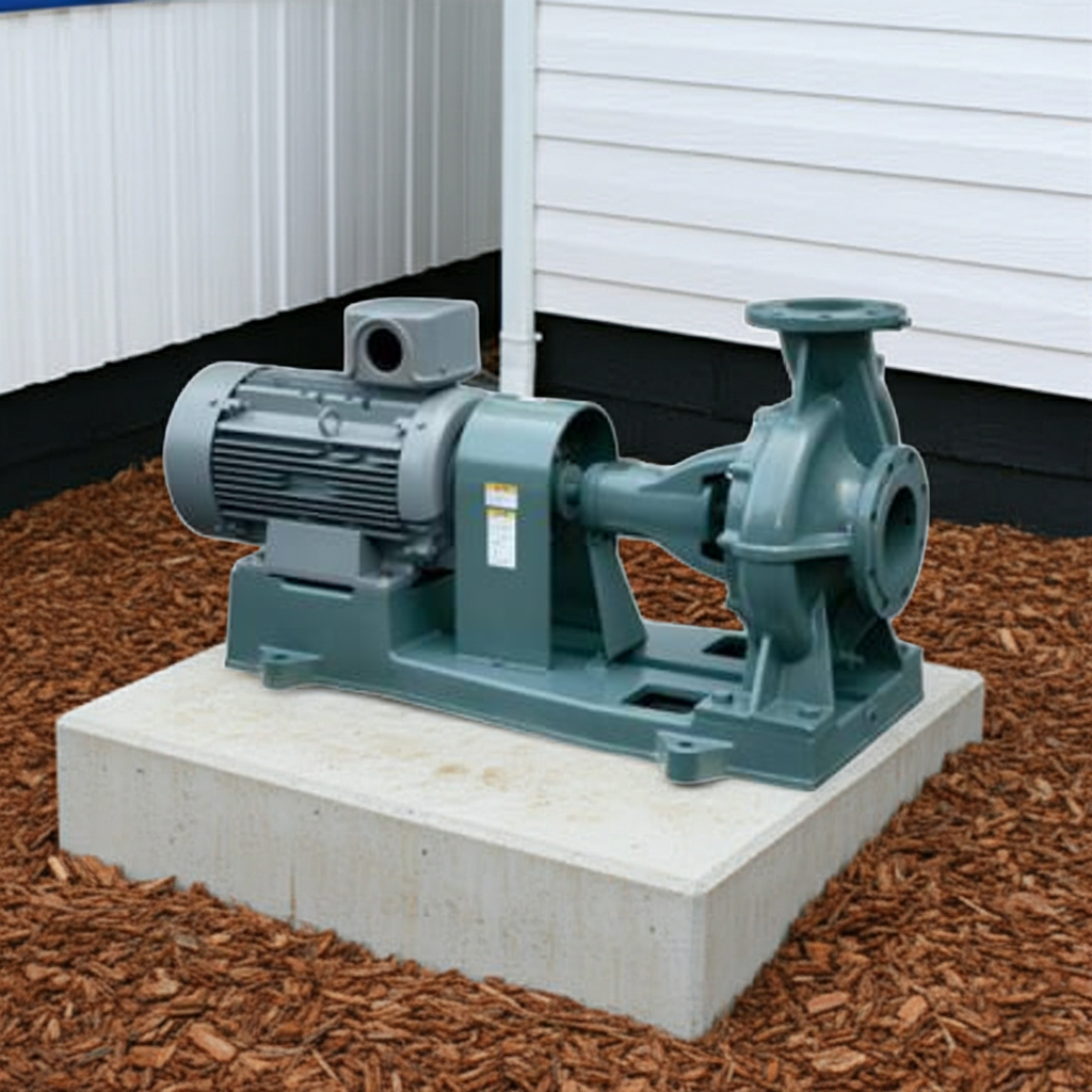 SJ4-150×125H57.5-e 渦巻ﾎﾟﾝﾌﾟ4極直結形SJ4型屋外3相200V