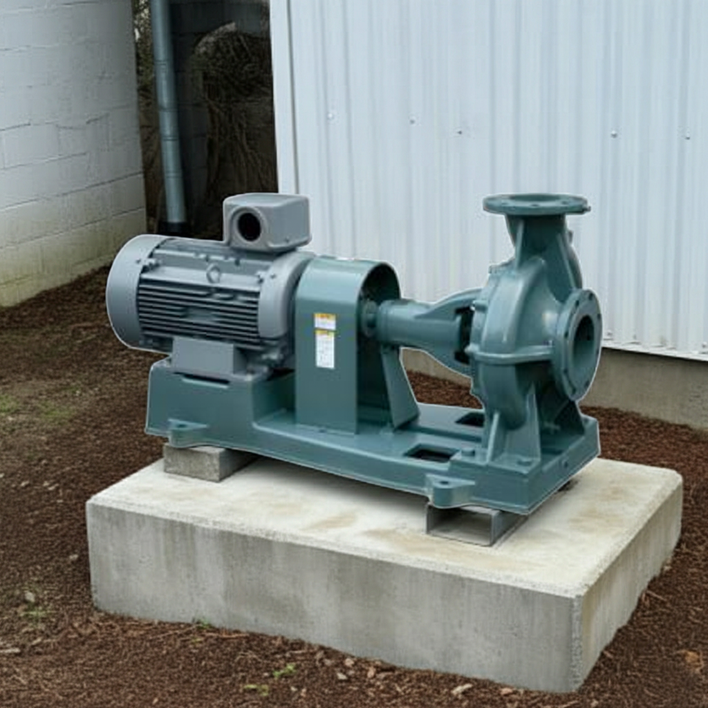 SJ4-150×125K511-e 渦巻ﾎﾟﾝﾌﾟ4極直結形SJ4型屋外3相200V