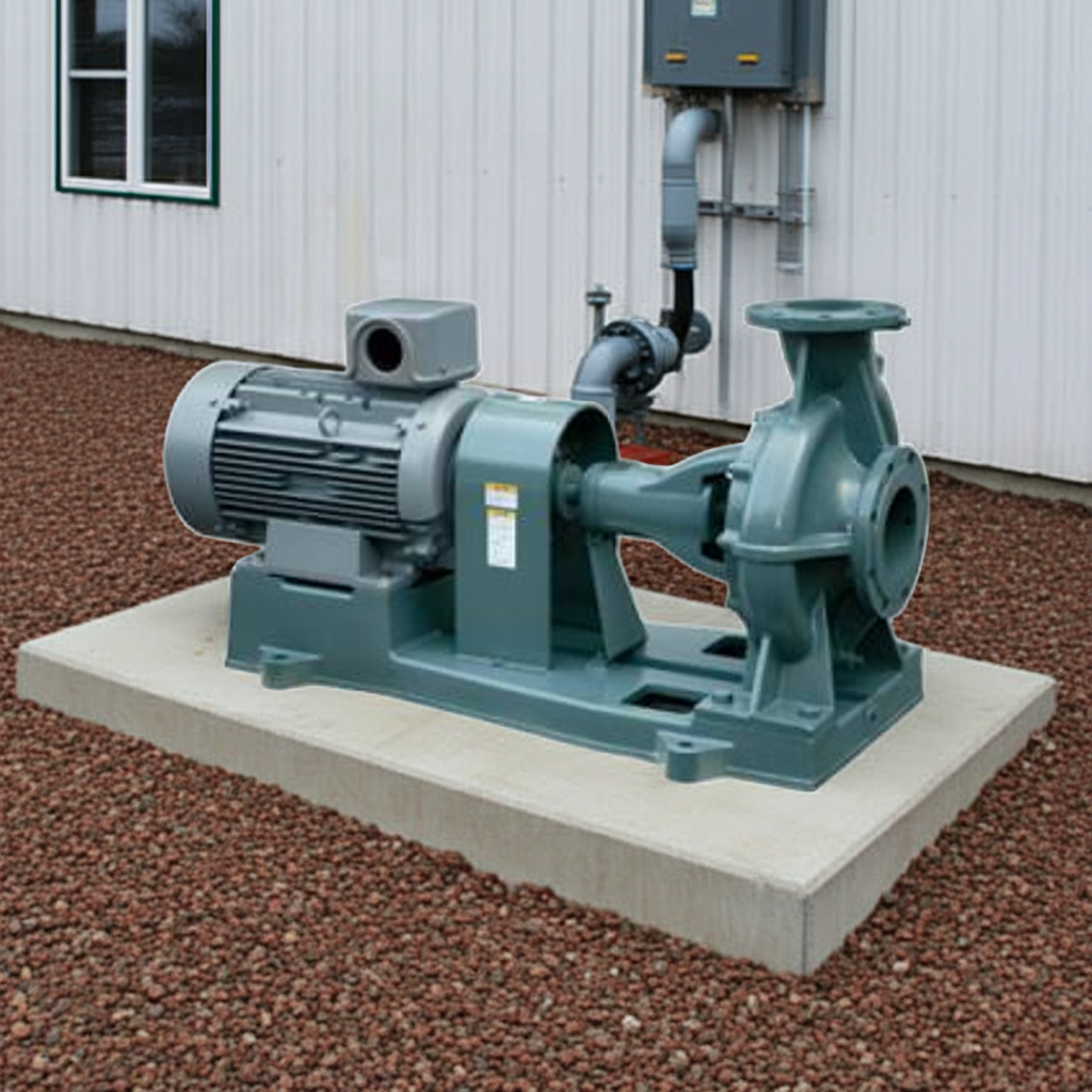 SJ4-150×125J518-e 渦巻ﾎﾟﾝﾌﾟ4極直結形SJ4型屋外3相200V