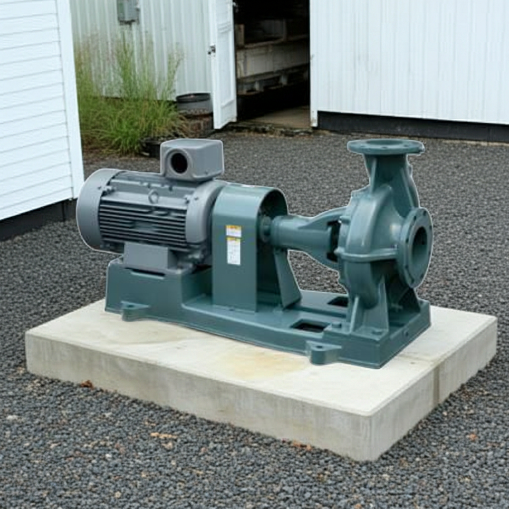 SJ4-150×125G537-e 渦巻ﾎﾟﾝﾌﾟ4極直結形SJ4型屋外3相200V