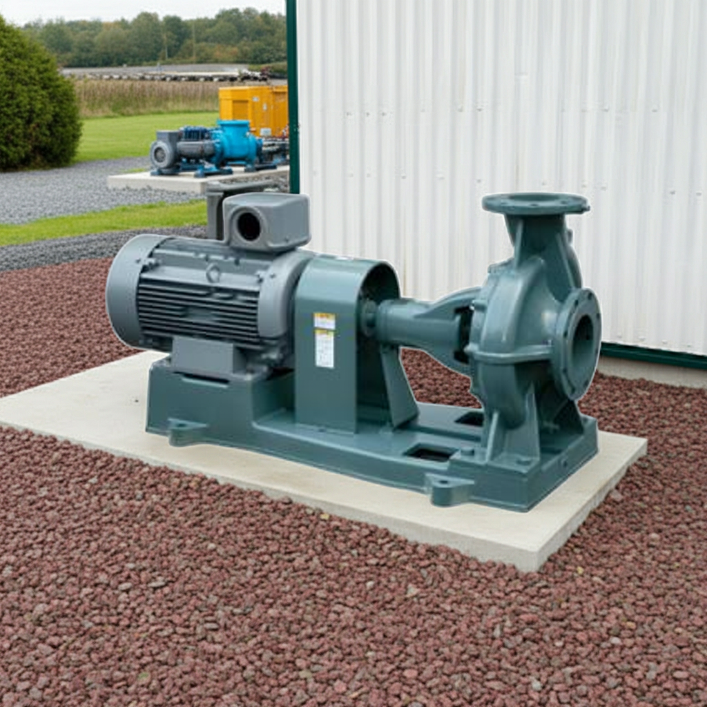 SJ4-150×125G545-e 渦巻ﾎﾟﾝﾌﾟ4極直結形SJ4型屋外3相200V