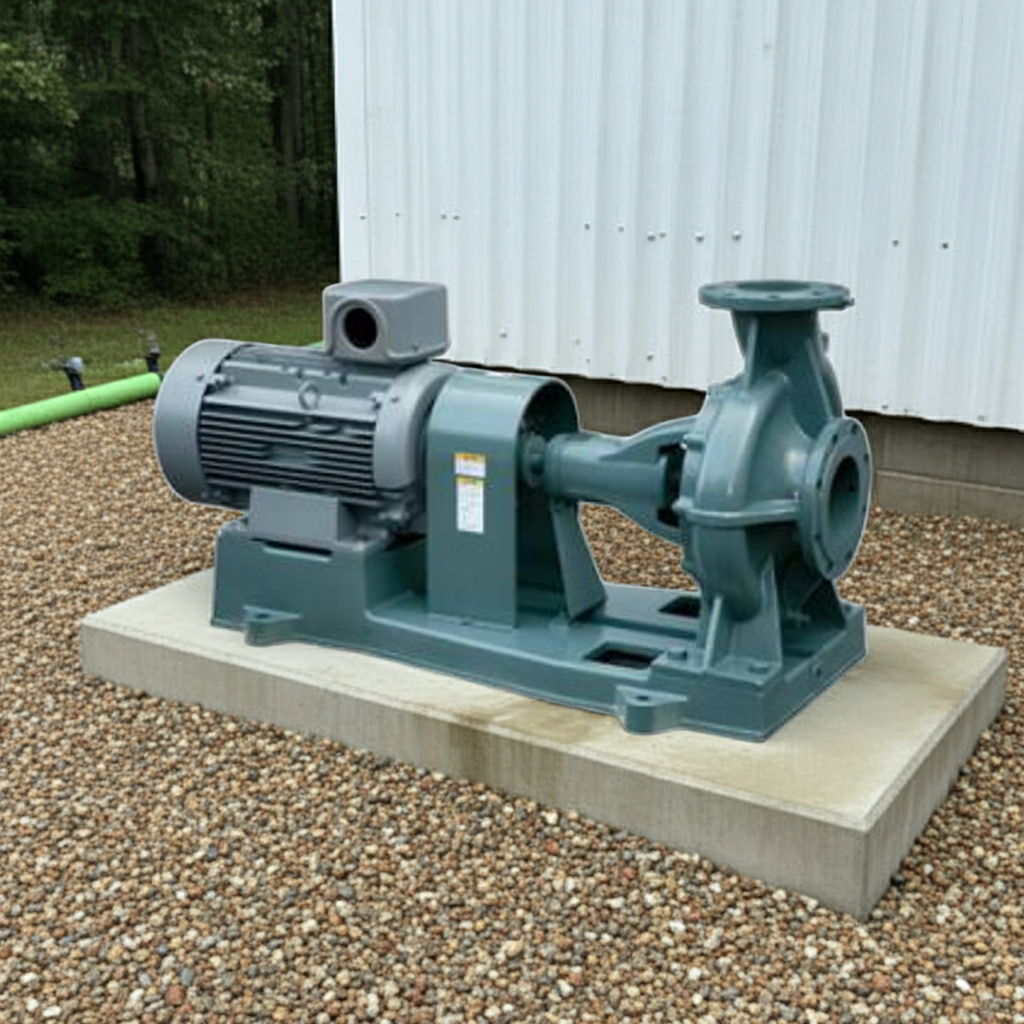 SJ4-150×125G555-e 渦巻ﾎﾟﾝﾌﾟ4極直結形SJ4型屋外3相200V