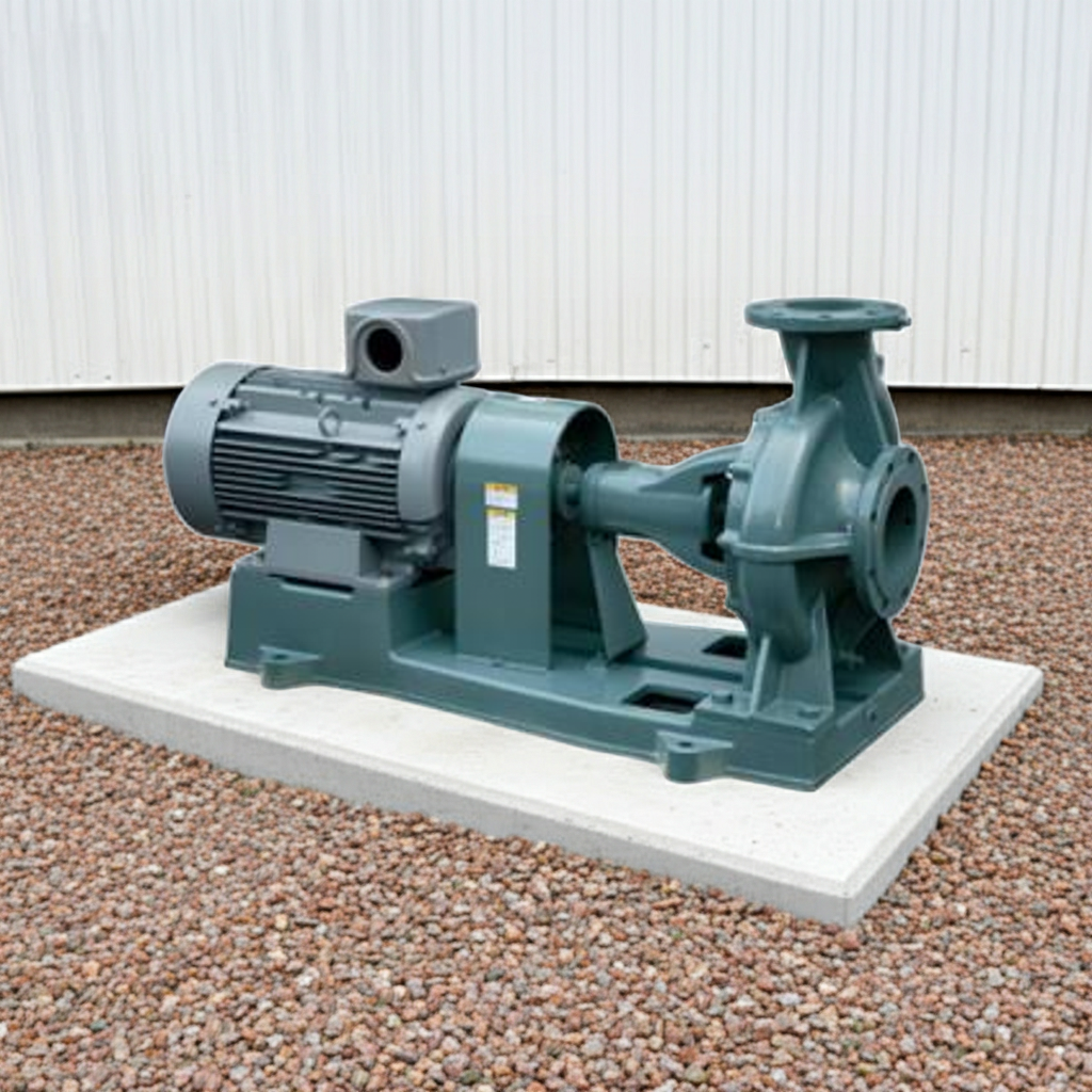 SJ4-200×200H522-e 渦巻ﾎﾟﾝﾌﾟ4極直結形SJ4型屋外3相200V