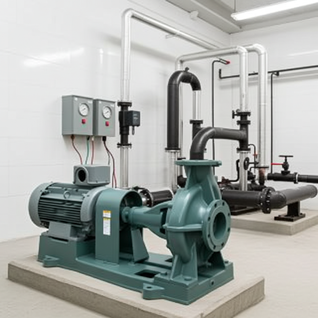 SJ4-50×40K52.2-e 渦巻ﾎﾟﾝﾌﾟ4極直結形SJ4型屋内3相200V