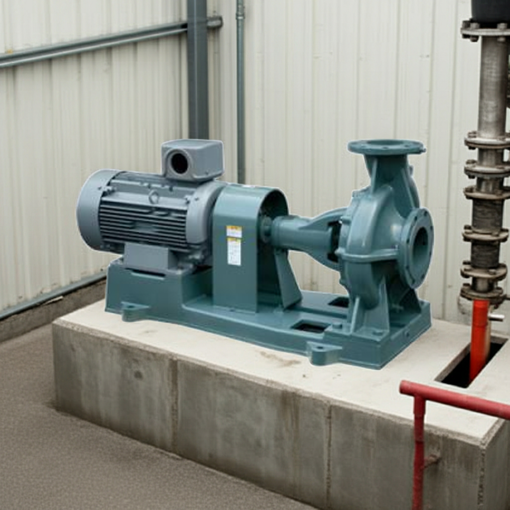 SJ4-65×50H51.5-e 渦巻ﾎﾟﾝﾌﾟ4極直結形SJ4型屋内3相200V