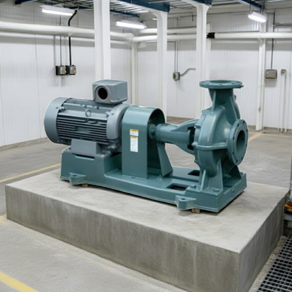 SJ4-80×65M51.5-e 渦巻ﾎﾟﾝﾌﾟ4極直結形SJ4型屋内3相200V