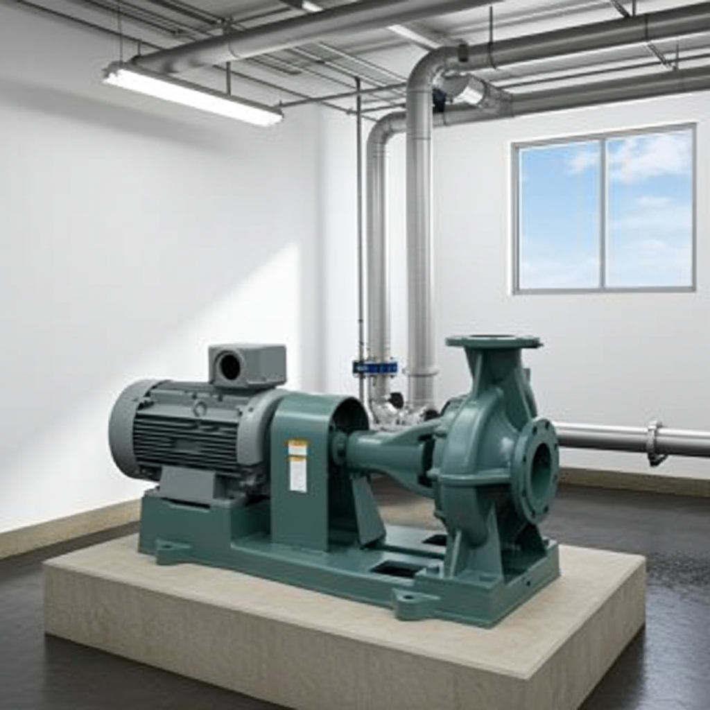 SJ4-80×65H52.2-e 渦巻ﾎﾟﾝﾌﾟ4極直結形SJ4型屋内3相200V