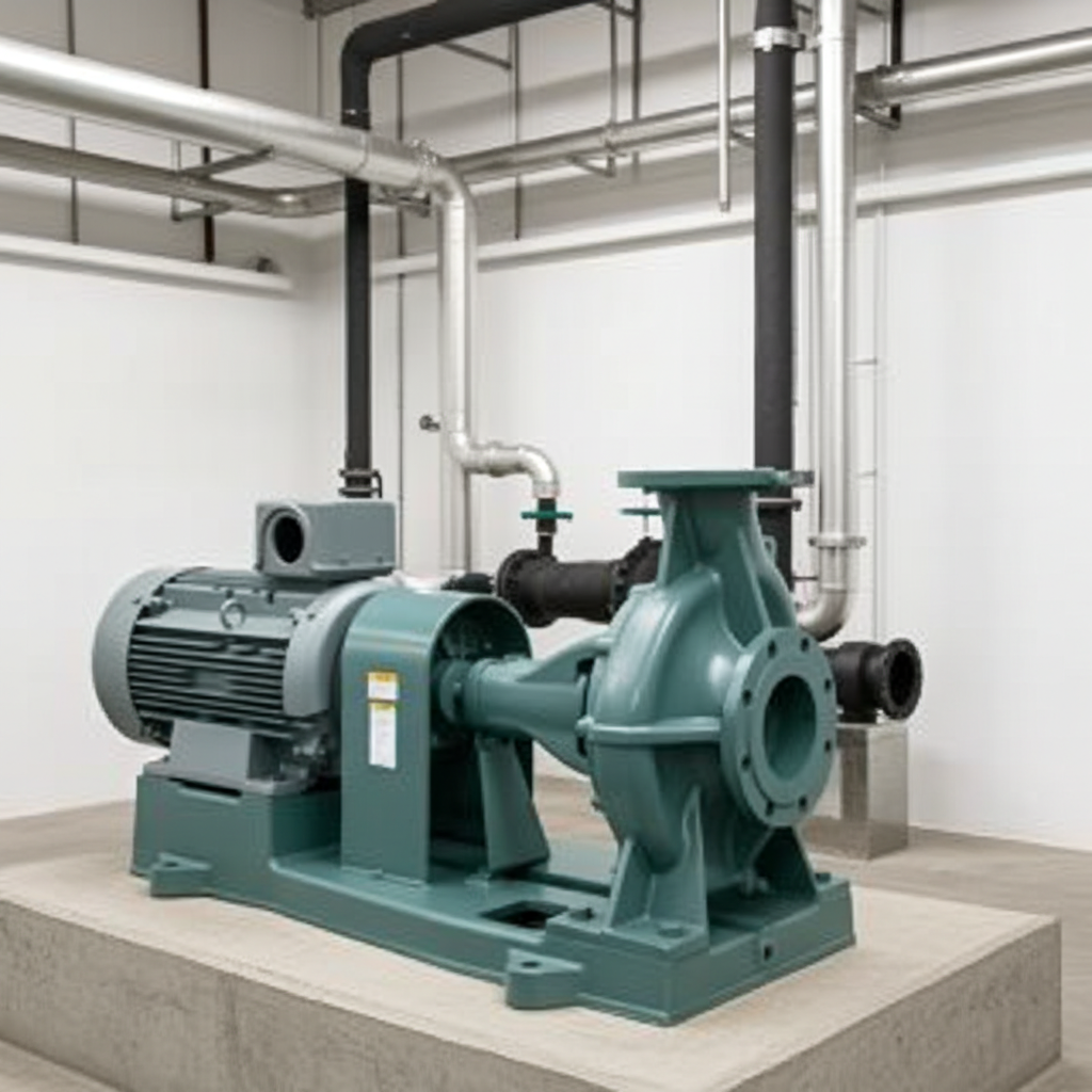 SJ4-125×100KC57.5-e 渦巻ﾎﾟﾝﾌﾟ4極直結形SJ4型屋内3相200V