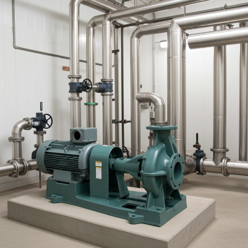 SJ4-125×100K511-e 渦巻ﾎﾟﾝﾌﾟ4極直結形SJ4型屋内3相200V