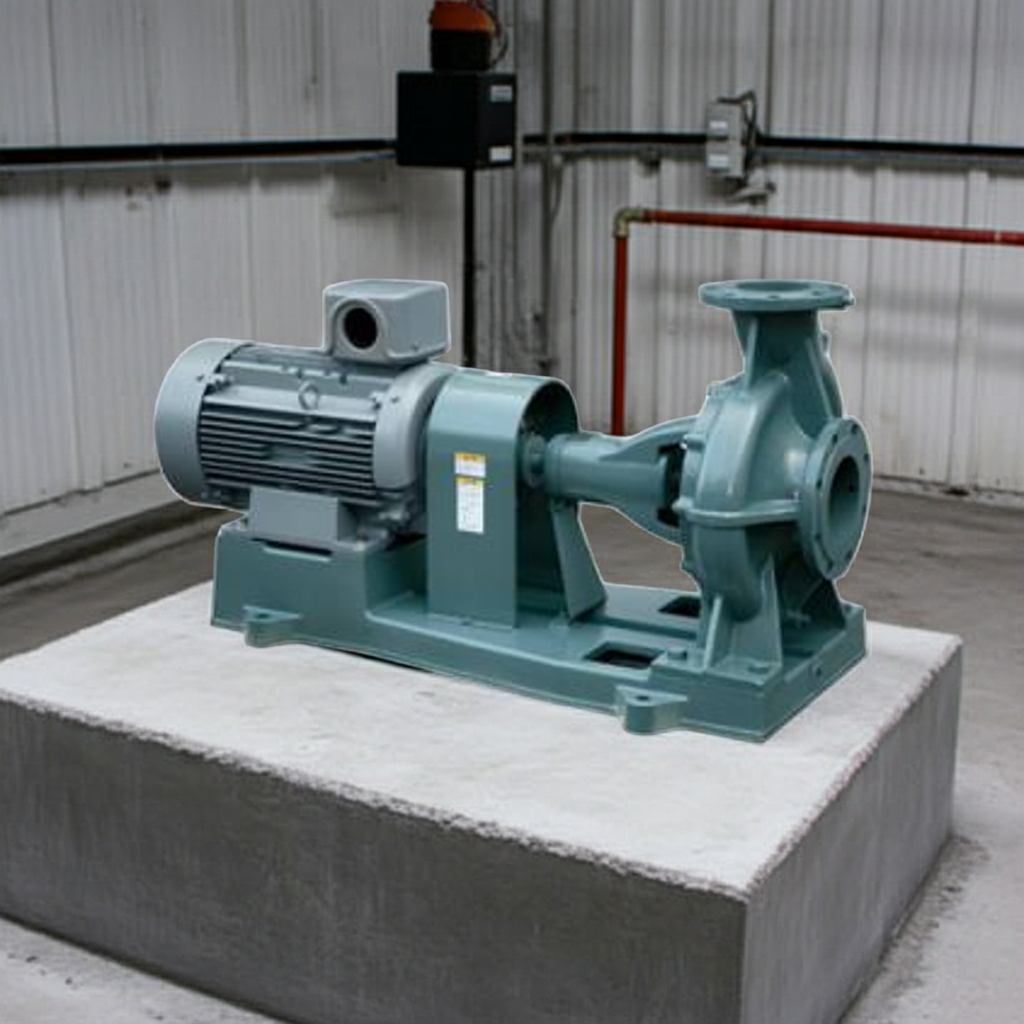 SJ4-125×100JC515-e 渦巻ﾎﾟﾝﾌﾟ4極直結形SJ4型屋内3相200V