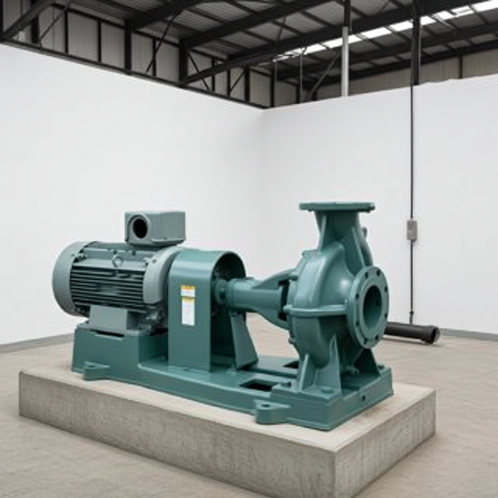 SJ4-125×100J518-e 渦巻ﾎﾟﾝﾌﾟ4極直結形SJ4型屋内3相200V