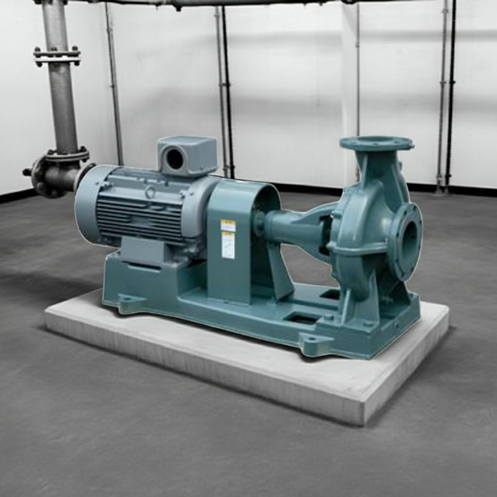 SJ4-125×100G522-e 渦巻ﾎﾟﾝﾌﾟ4極直結形SJ4型屋内3相200V