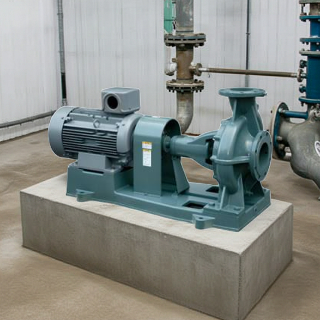 SJ4-125×100GC522-e 渦巻ﾎﾟﾝﾌﾟ4極直結形SJ4型屋内3相200V