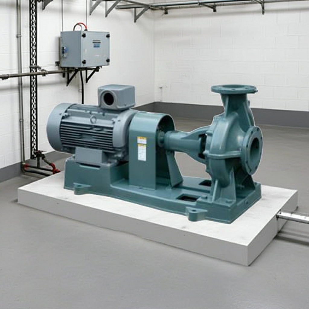 SJ4-125×100G530-e 渦巻ﾎﾟﾝﾌﾟ4極直結形SJ4型屋内3相200V