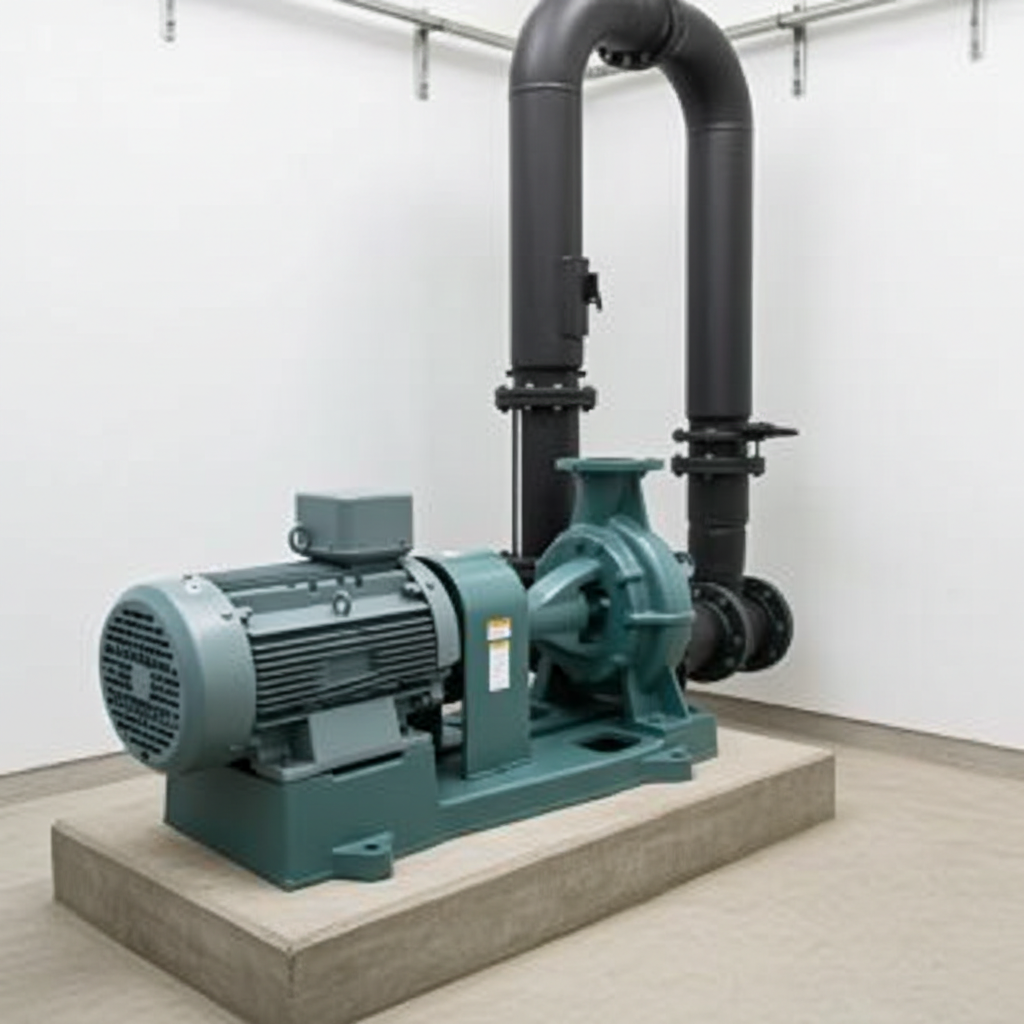 SJ4-125×100GC530-e 渦巻ﾎﾟﾝﾌﾟ4極直結形SJ4型屋内3相200V